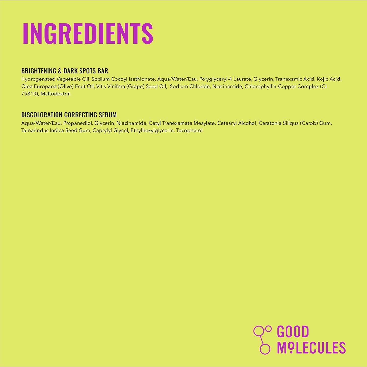Good Molecules Brightening Skincare Duo