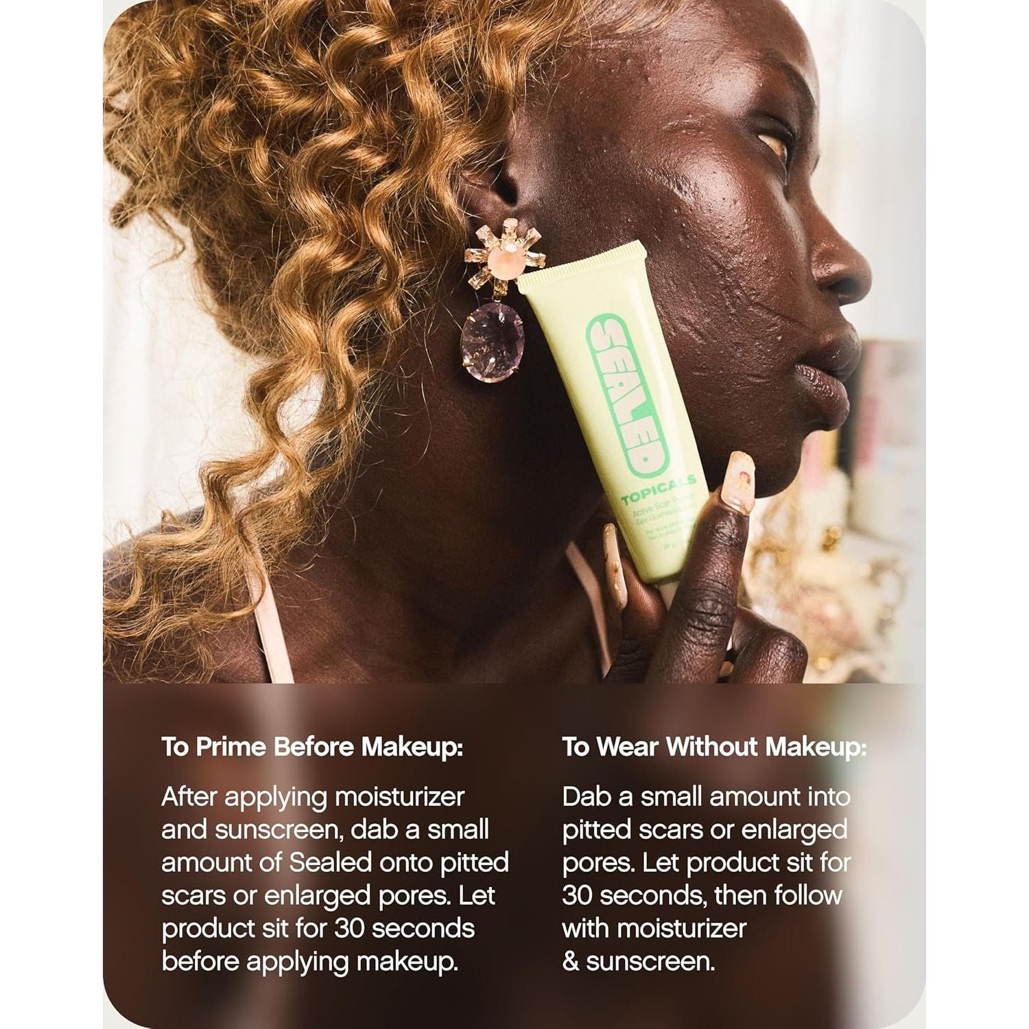Topicals Sealed Active Scar Primer – 28ml | Instantly Smooths & Improves Scar Appearance