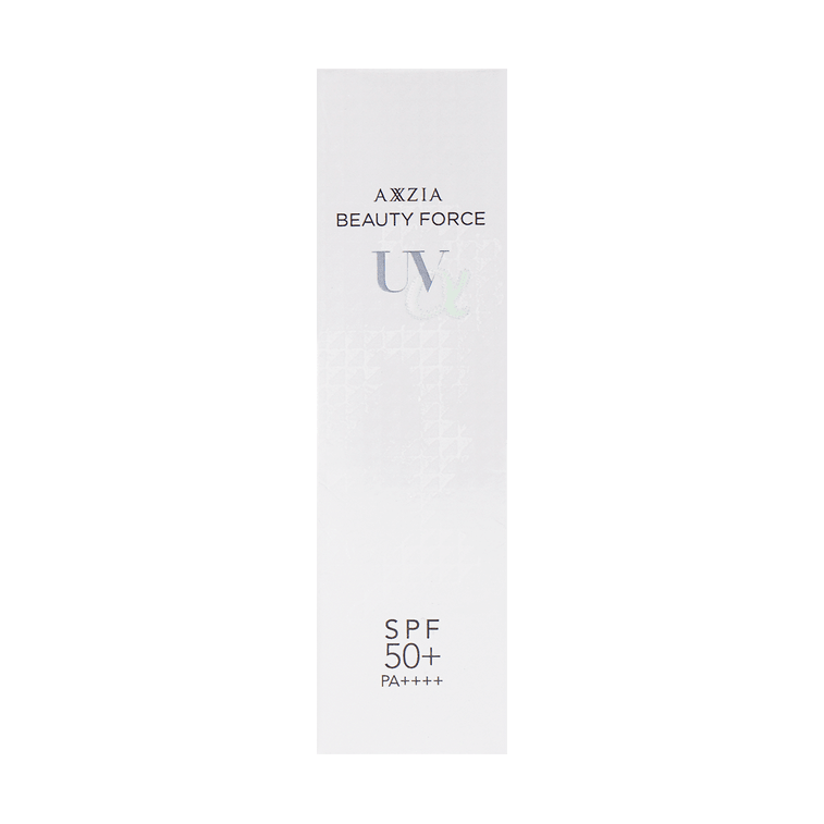 AXXZIA Beauty Force UV α SPF50+ – 40g | Protector solar de triple protección y crema hidratante