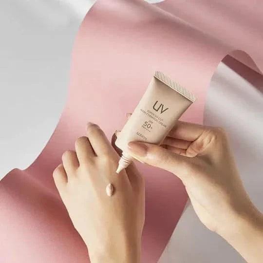 Albion Super UV Cut Mineral Sunscreen & Makeup Base SPF50+ – 40g | Fórmula ligera y de alta protección