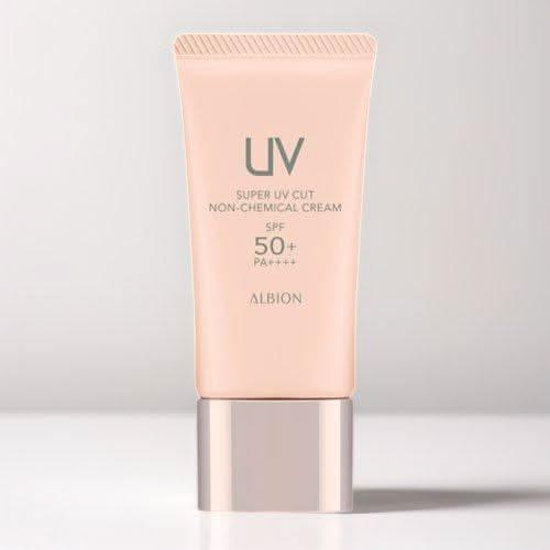 Albion Super UV Cut Mineral Sunscreen & Makeup Base SPF50+ – 40g | Fórmula ligera y de alta protección