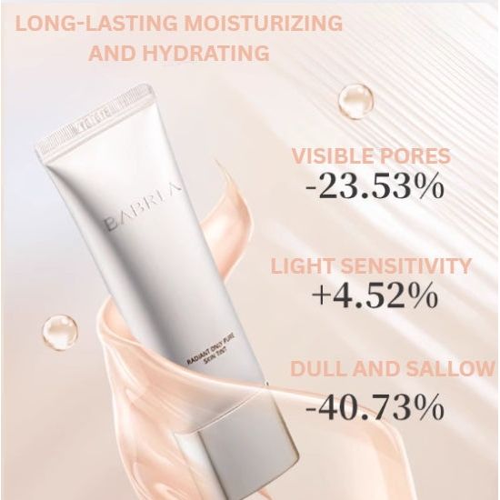 Babrea Water-Feel Brightening Primer 40ml – Hydration & Glow