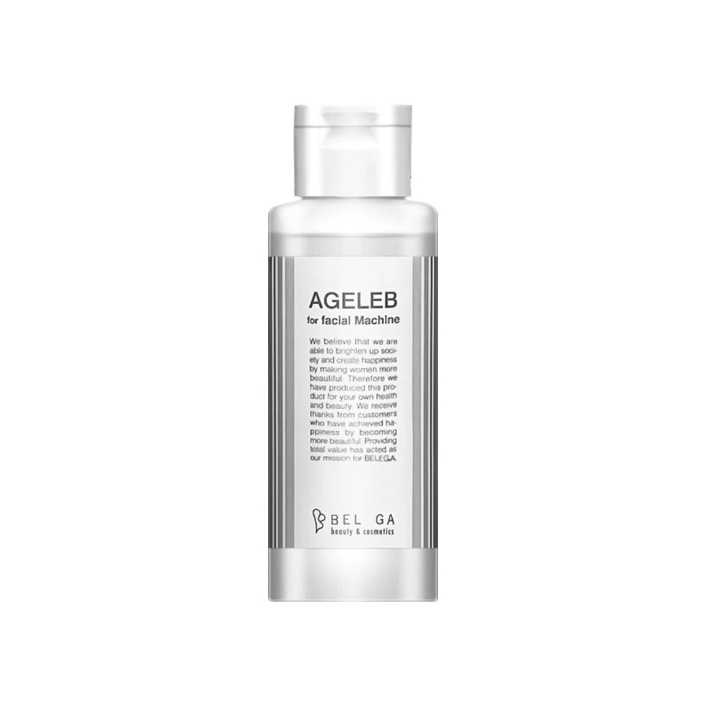 BELEGA AGELEB Facial Machine Lotion – 100ml | Quartz-Derived Sodium Silicate Conductive Lotion | For Cell Cure & Electro Cleansing Devices | Japanese Beauty Tech