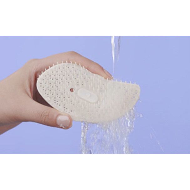 EFBE FCHOFF Peine Eléctrico Masajeador con Aceite Esencial para el Cuidado del Cabello – Tecnología de Niebla Patentada | Suministro de Aceite y Masaje Vibratorio Capilar
