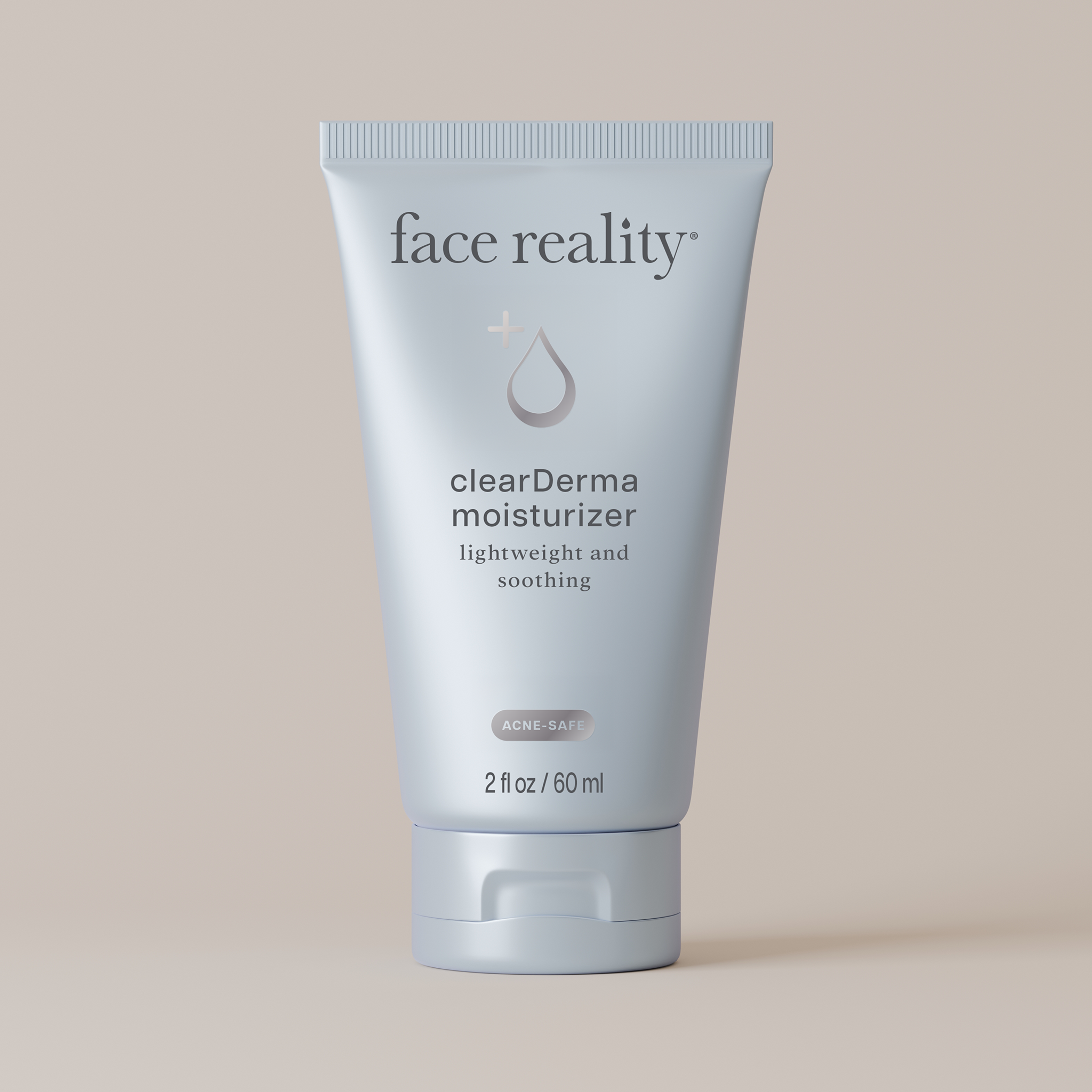 Face Reality Skincare Crema Hidratante ClearDerma – 59ml | Hidratación Ligera y Segura para el Acné
