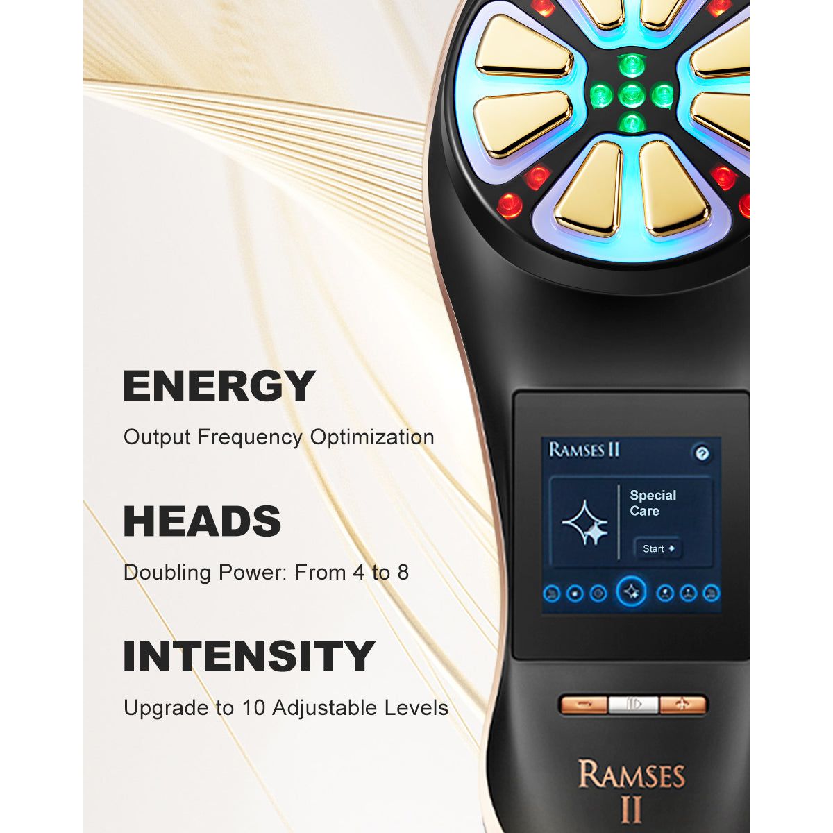 WAiU PREMIUM RAMSES II Beauty Device