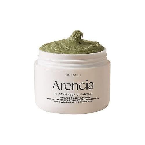 Limpiador Arencia Fresh Green Rice Mochi - 120g | Limpiador purificante y mascarilla de arcilla 2 en 1
