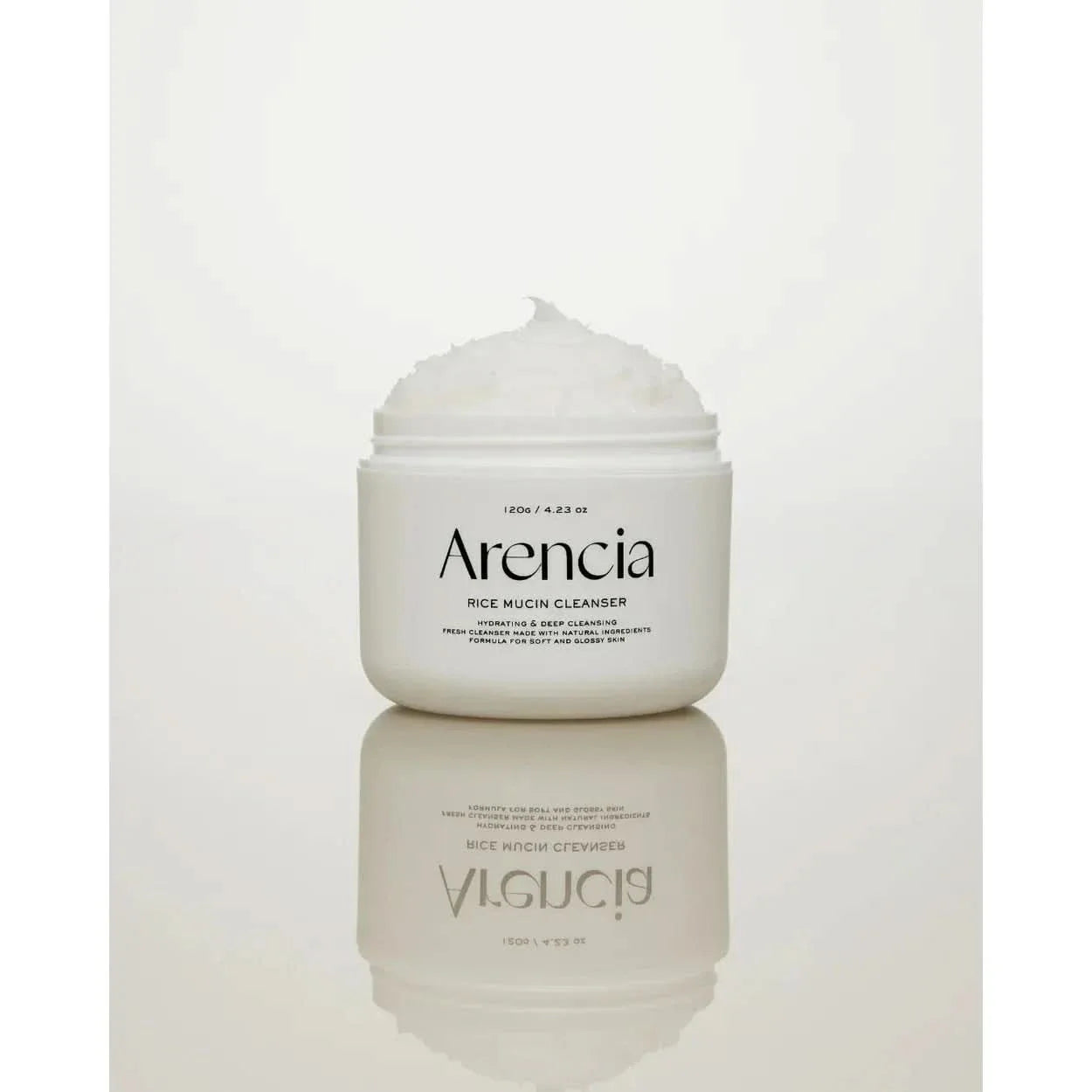 Limpiador de Moco de Arroz Arencia - 120 g | Limpieza Profunda y Protección de la Barrera Cutánea