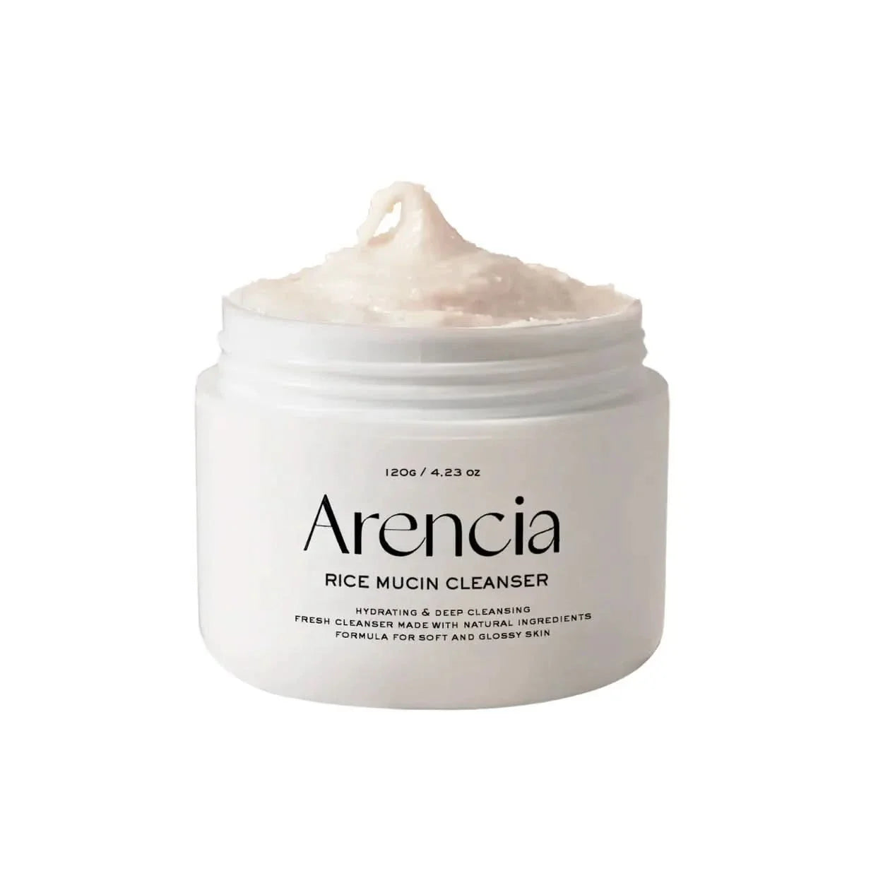 Limpiador de Moco de Arroz Arencia - 120 g | Limpieza Profunda y Protección de la Barrera Cutánea