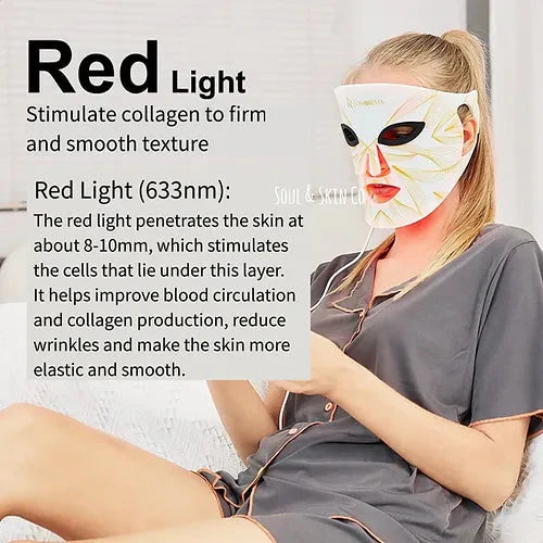 Mascarilla LED LAMOREVIA