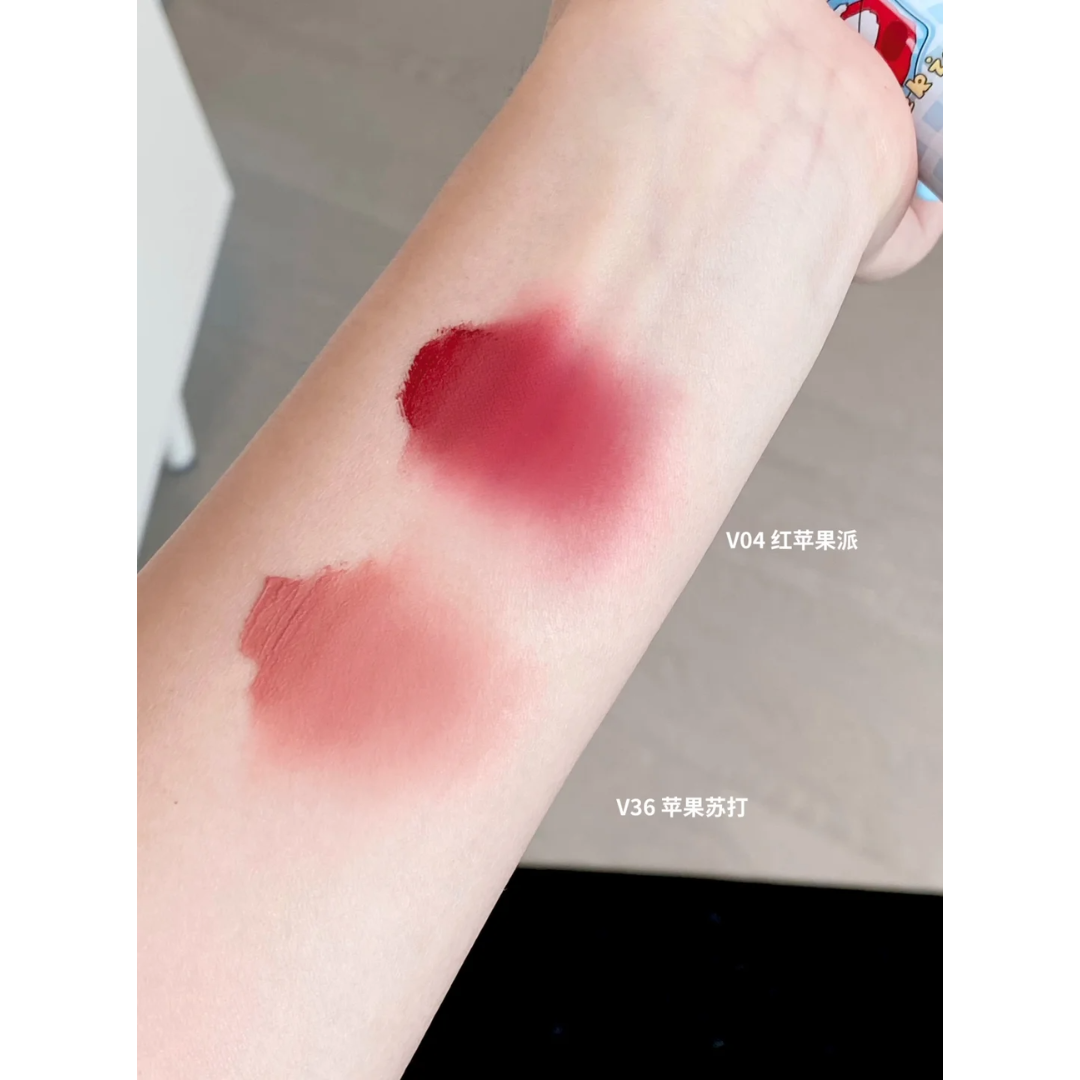 Mooekiss X Little Apple Dog Velvety Lip Mud 3g - Matte Hydration