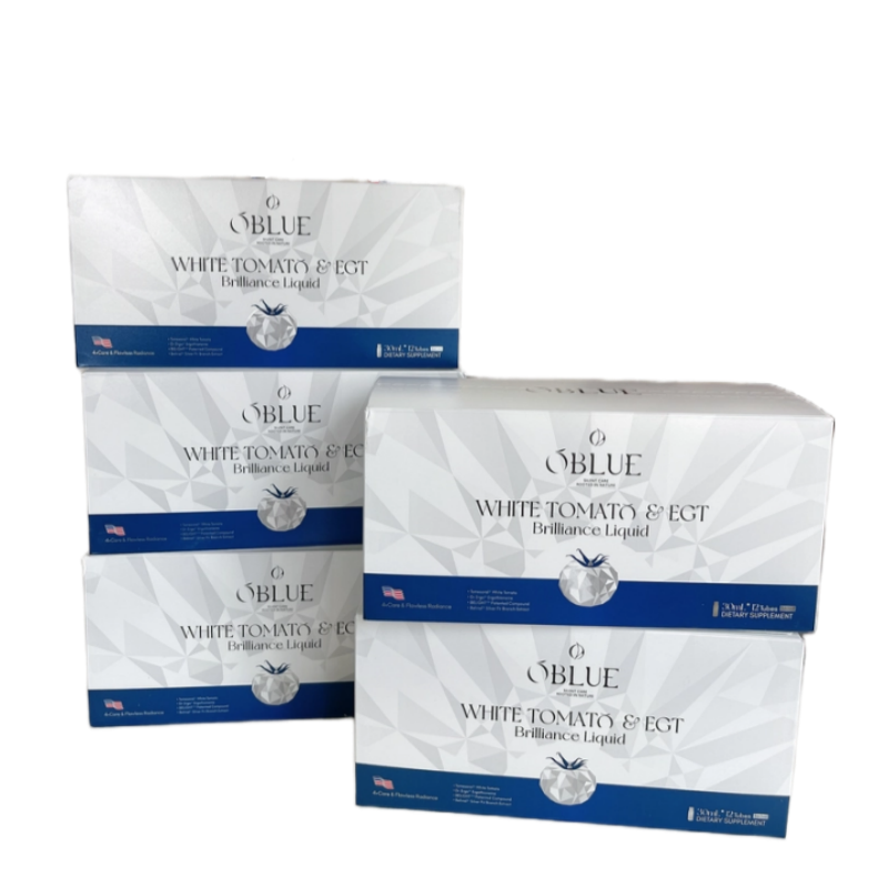 OBLUE White Tomato & EGT Brilliance Liquid – 12 x 30ml