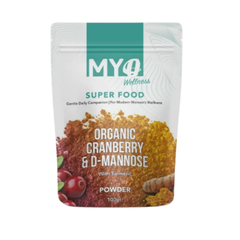 MYOwellness Organic Cranberry D-Mannose Powder – 30 Servings