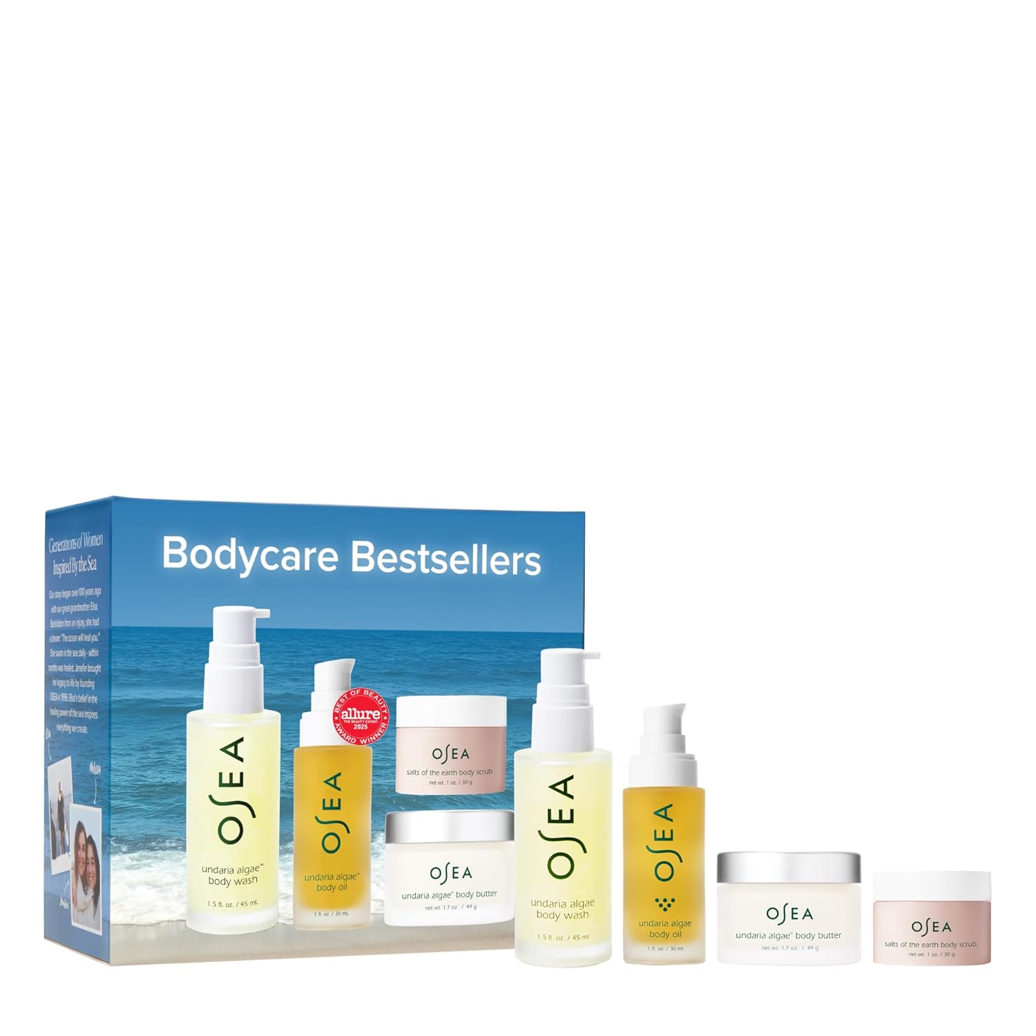 OSEA Malibu Body Care Bestsellers 4-Piece Travel Set
