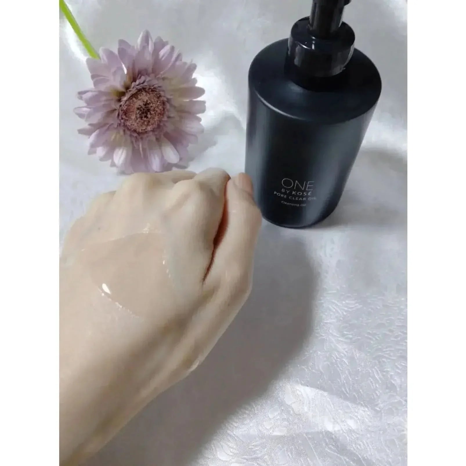 One By Kosé Pore Clear Cleansing Oil – 180ml | Aceite Limpiador Hidratante y Purificador de Poros Profundos con Aroma Floral Verde