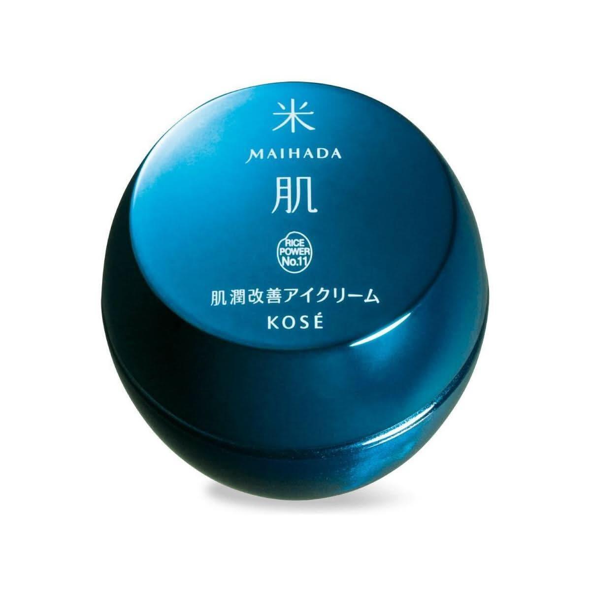 Kosé Maihada Hadajun Eye Cream – 15g | Hidratación que potencia las ceramidas para unos ojos luminosos y resistentes