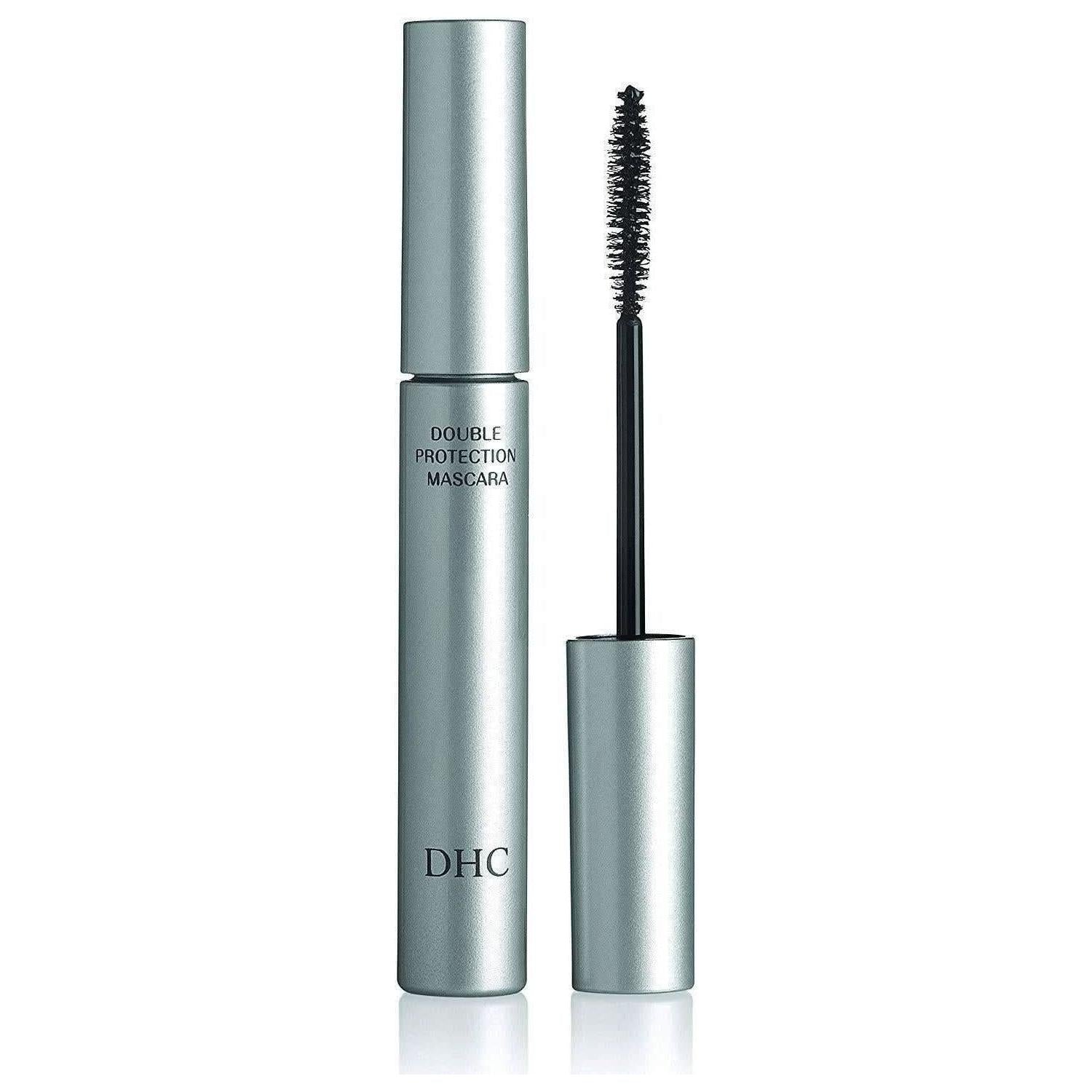 DHC Máscara de Pestañas Perfect Pro Double Protection Black – 5g | Pestañas Duraderas y Sin Manchas