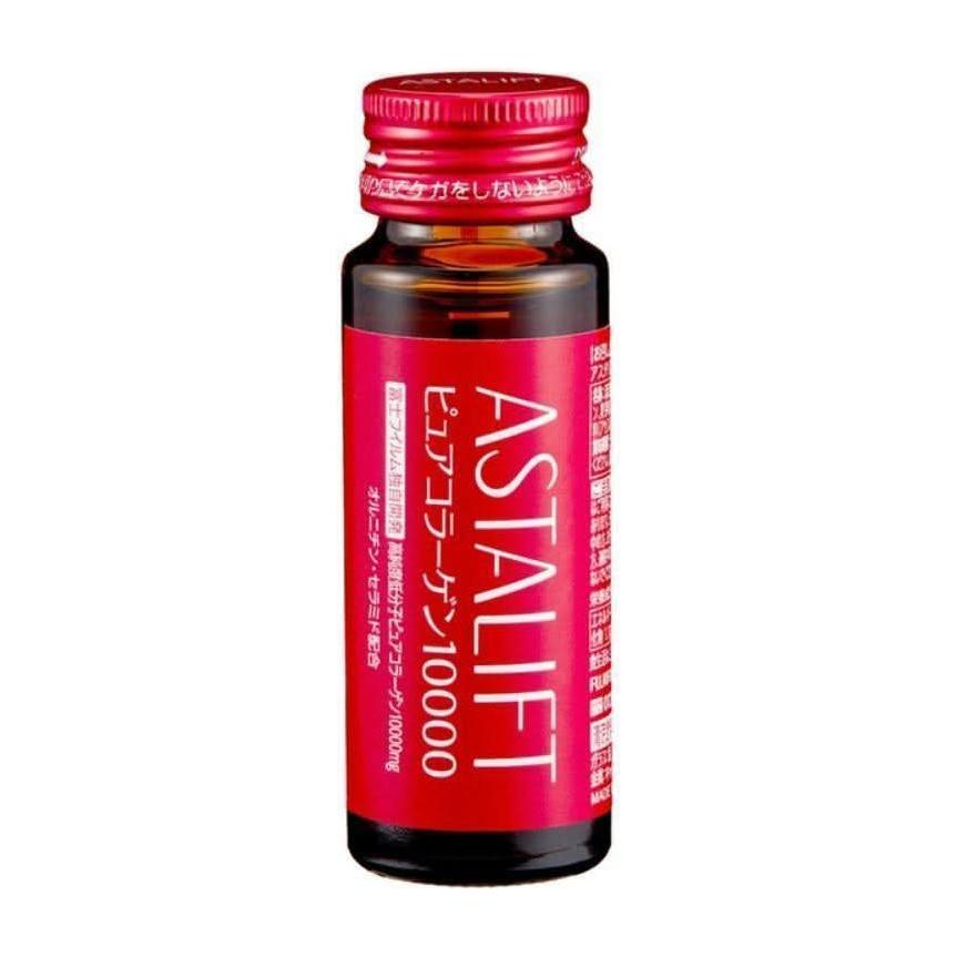 Astalift Drink Pure Collagen 10000 – Pack de 10 botellas | Bebida de belleza de colágeno de alta potencia
