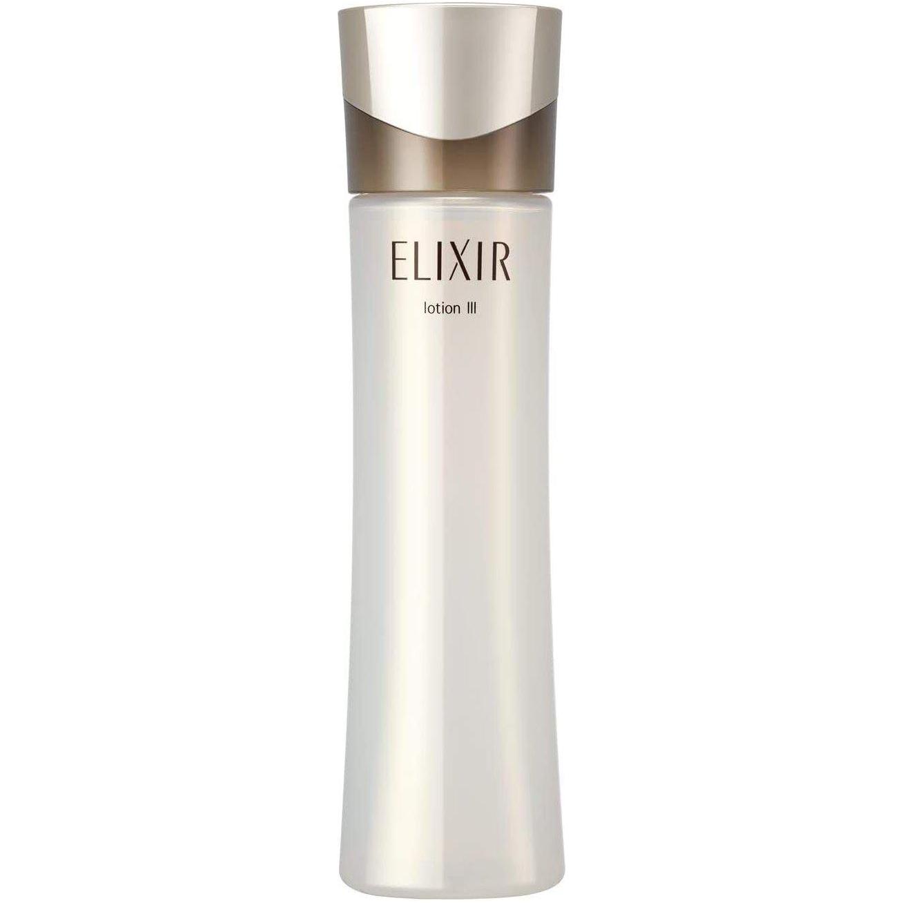 Loción Antiedad Avanzada Shiseido Elixir – 170ml | Hidratación Profunda y Realce de la Luminosidad