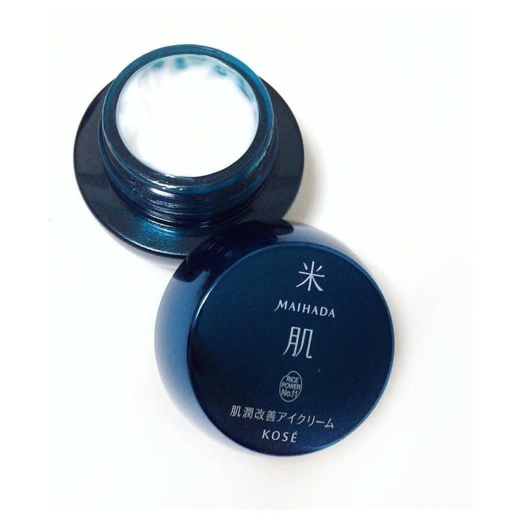 Kosé Maihada Hadajun Eye Cream – 15g | Hidratación que potencia las ceramidas para unos ojos luminosos y resistentes