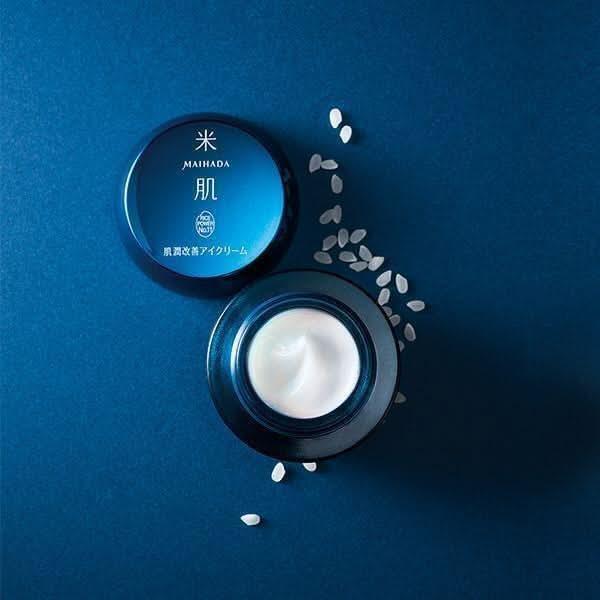 Kosé Maihada Hadajun Eye Cream – 15g | Hidratación que potencia las ceramidas para unos ojos luminosos y resistentes