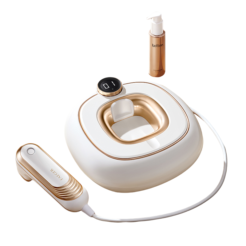 FAEGER Platinum Cannon Beauty Device – 4MHz Focused Ultrasonic | Platinum-Coated | Double Contour Lifting & Jawline Sculpting