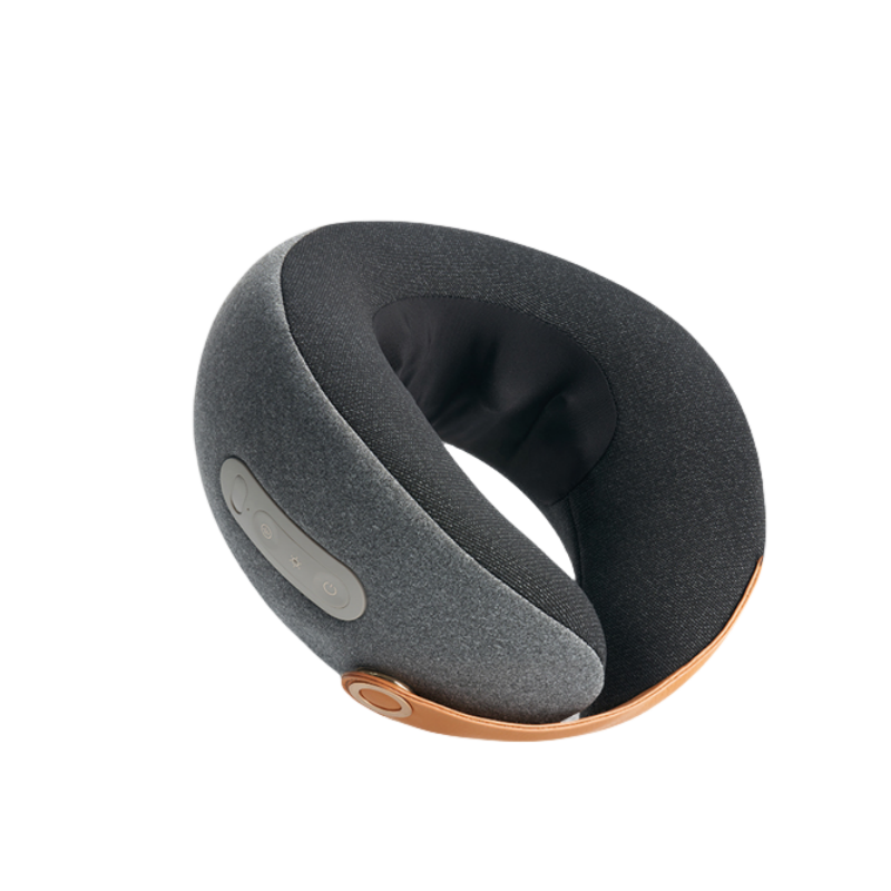 BREO C2 Neck Massager – 4D Wave Kneading, 42°C Infrared Heat & 3 Modes | Hands-Free Cervical Relief