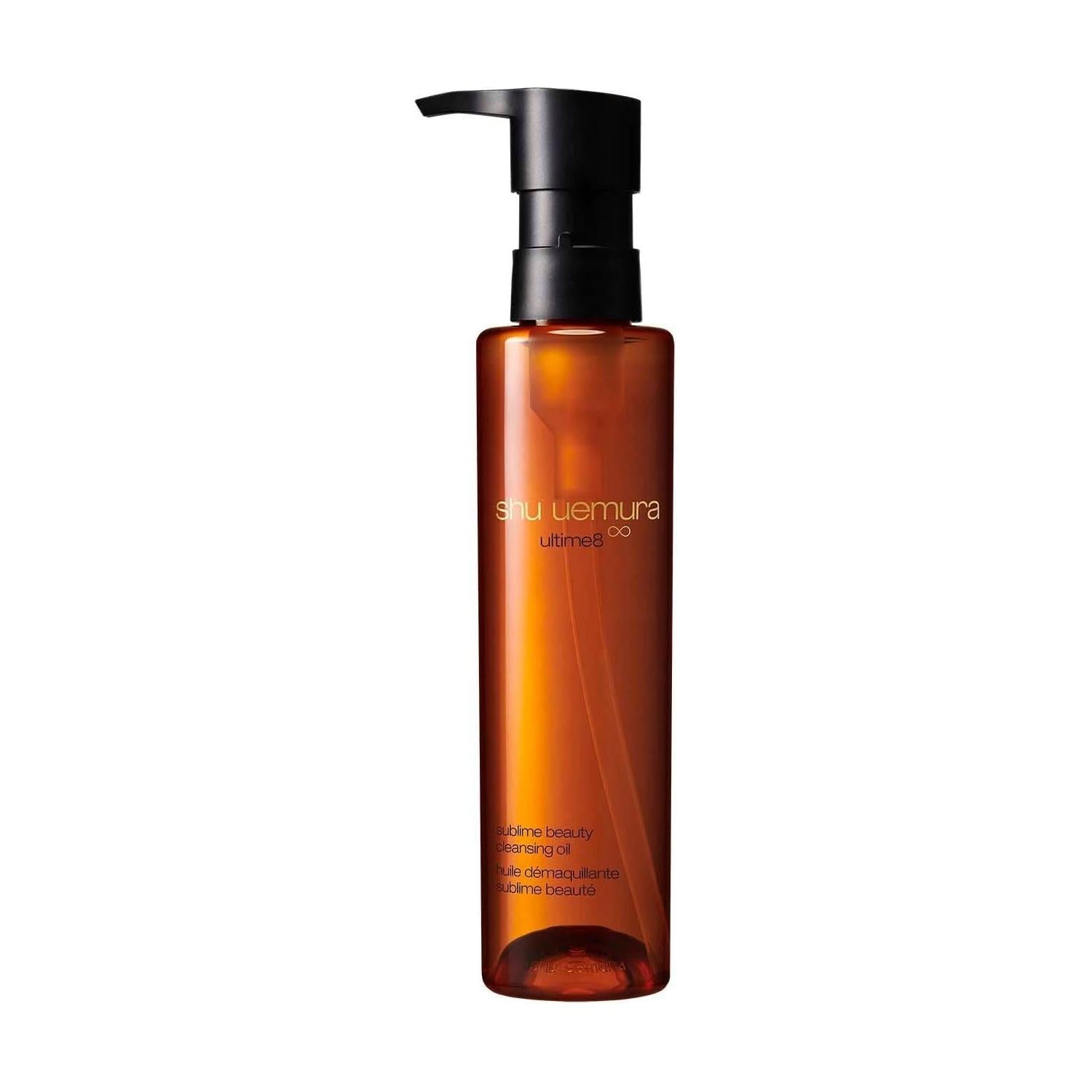 Shu Uemura Ultime8 Sublime Cleansing Oil – 150ml | Lujoso Desmaquillante y Refinador de Piel con 8 Aceites