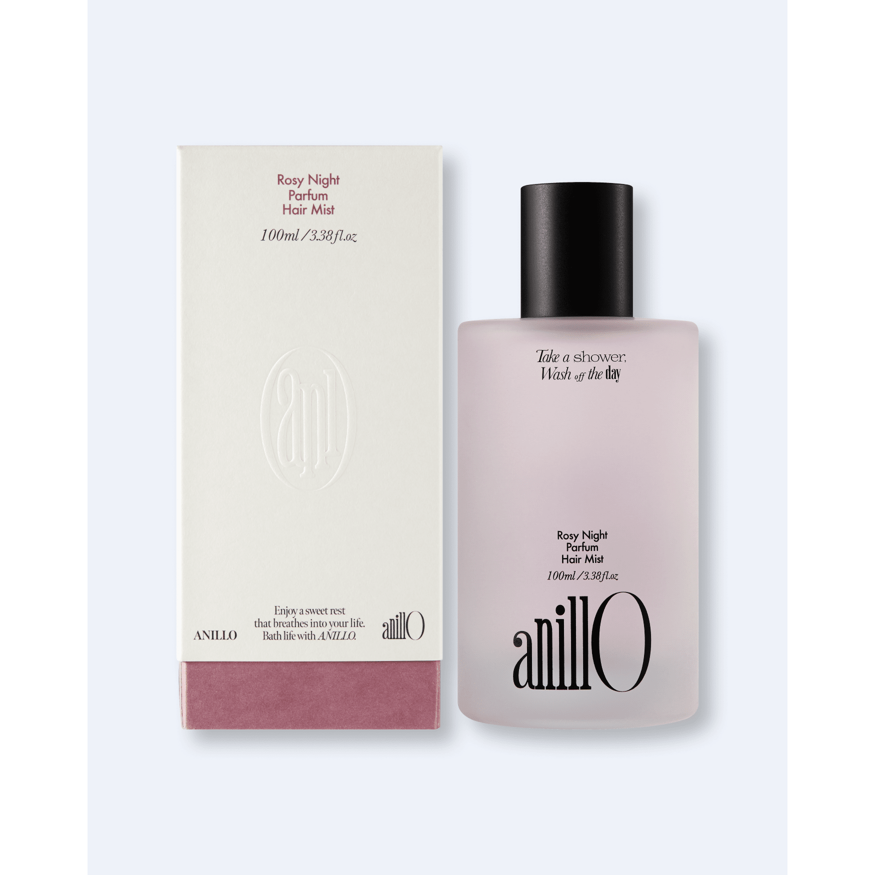 Anillo Rosy Night Parfum Hair Mist – 100ml | Brillo e Hidratación Lujosos con Infusión de Rosas