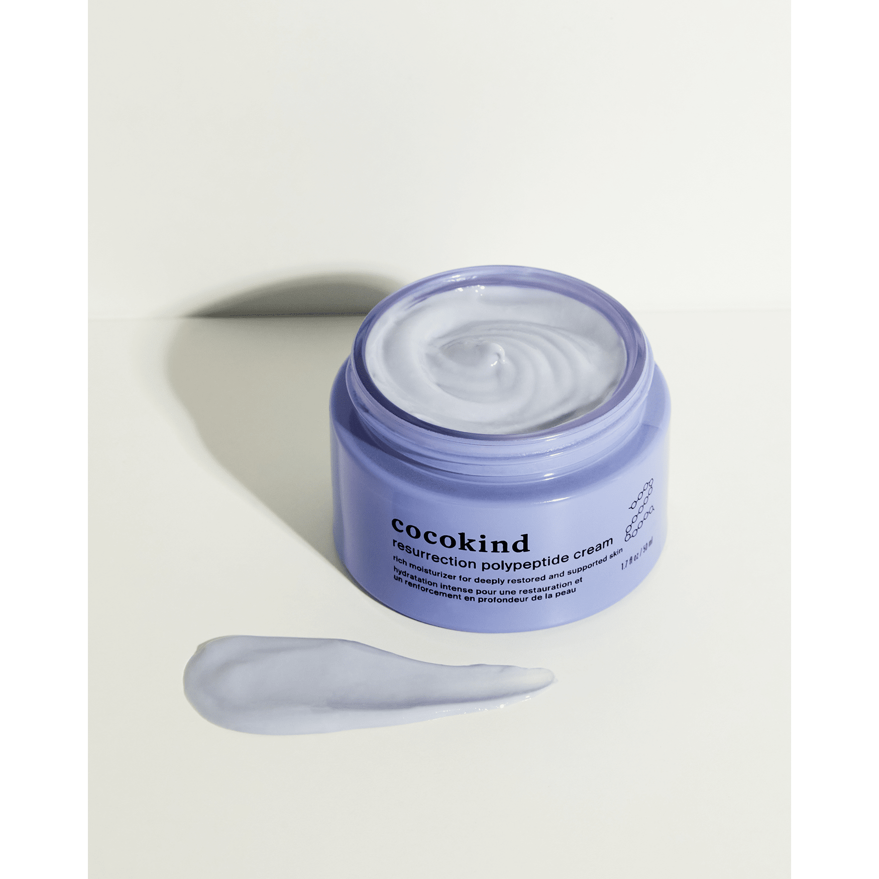 Cocokind Crema de polipéptidos Resurrection – 50ml | Hidratación profunda y humectante antiedad