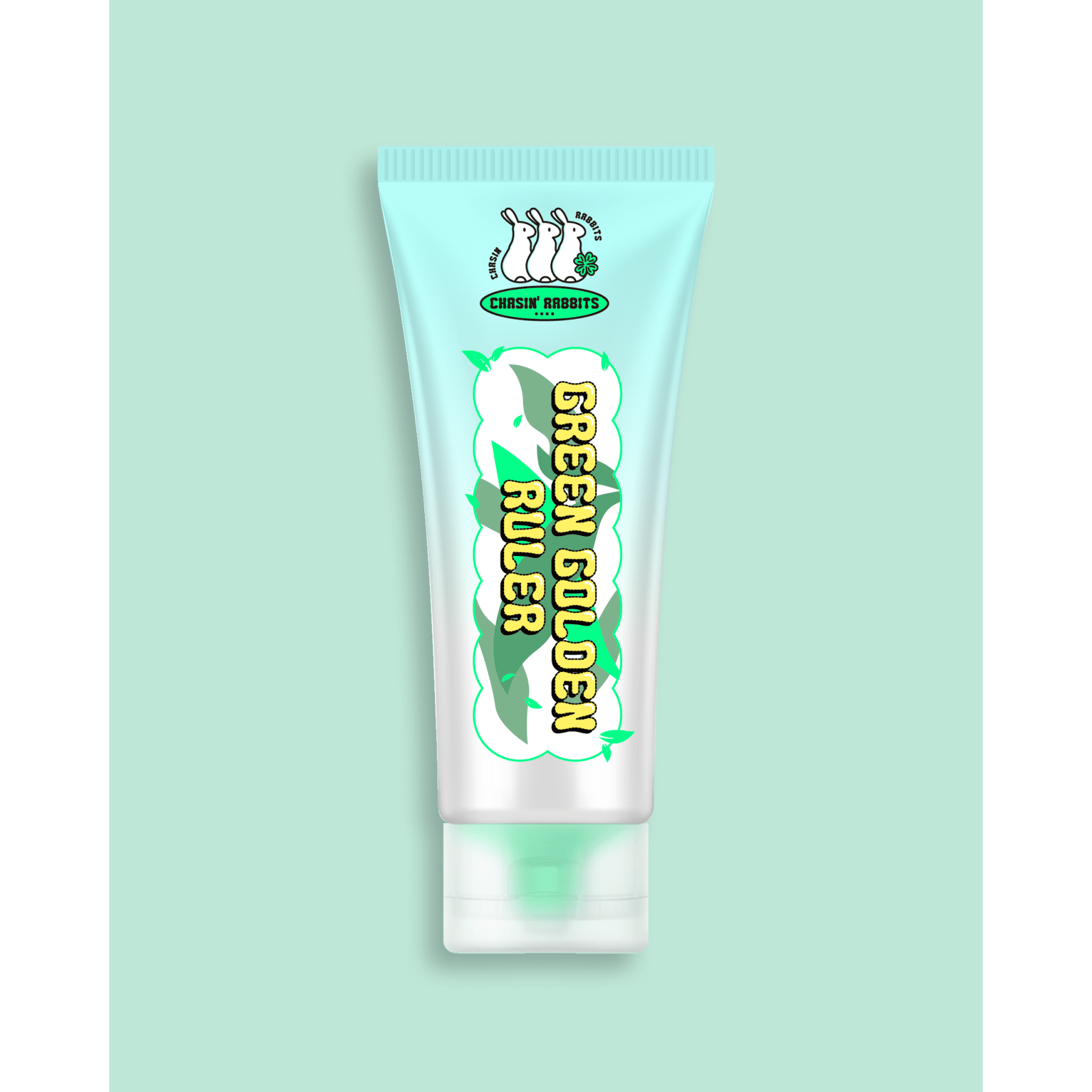 Chasin’ Rabbits Green Golden Ruler – 75ml | Crema Calmante, Hidratante y Fortalecedora de la Barrera Cutánea