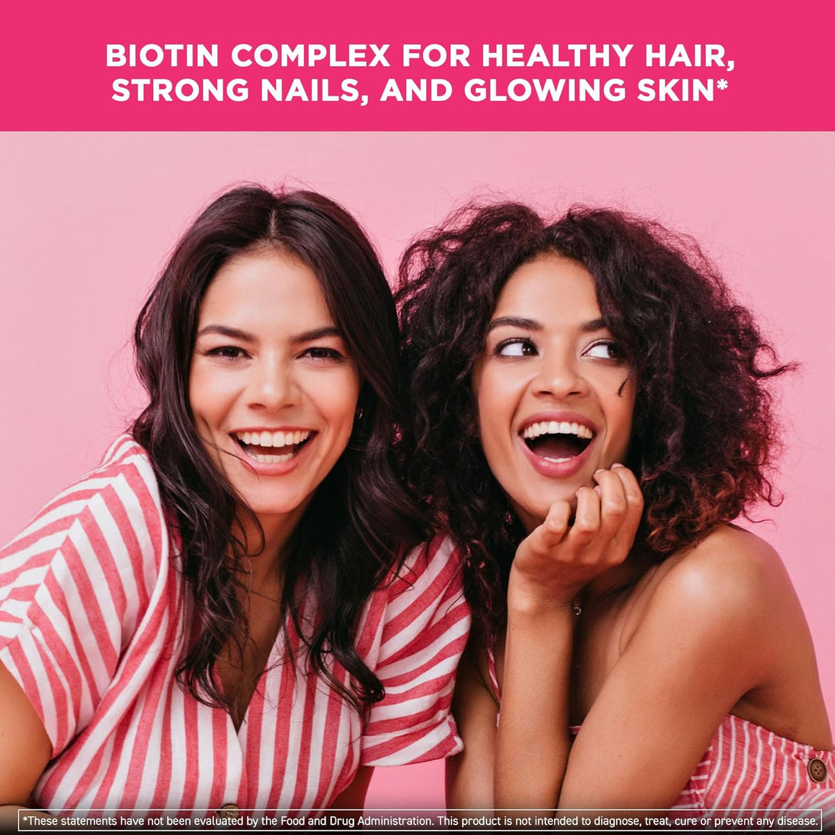 Vital Vitamins Biotin Complex with Collagen & Hyaluronic Acid – 60 Capsules