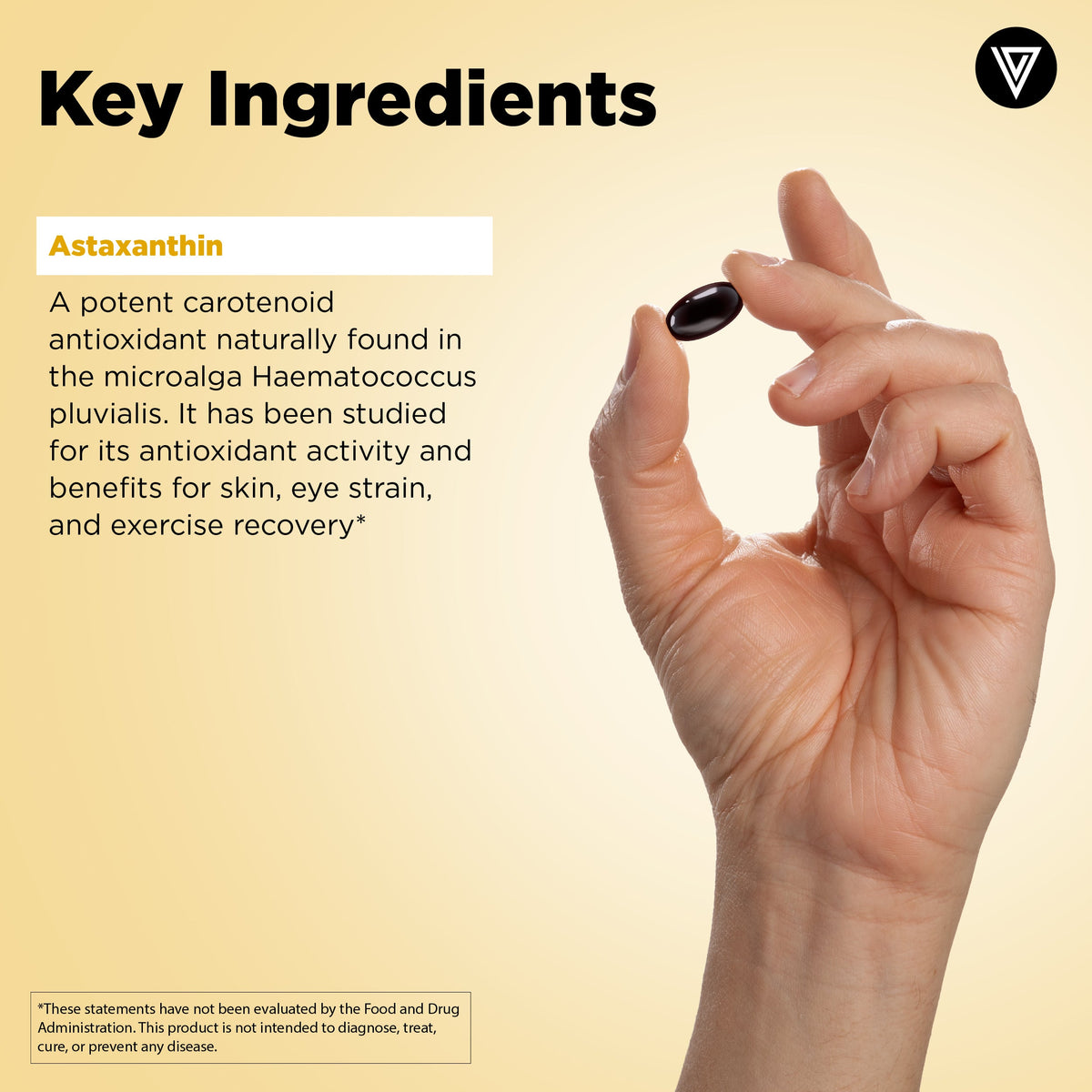 Vital Vitamins Astaxanthin 12mg – 60 Softgels