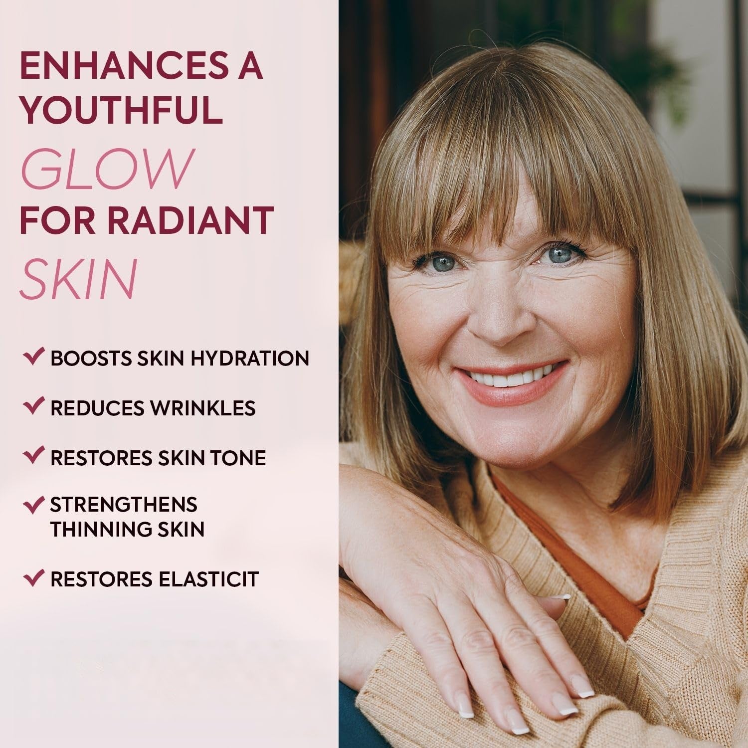 Vigority Phyto-Estro Face Cream for Menopause & Midlife Skin – Deep Hydration & Firming Moisturizer for Dry, Thinning, Aging Skin, Supports Elasticity & Radiance, Lightweight Formula (4.25 Oz)