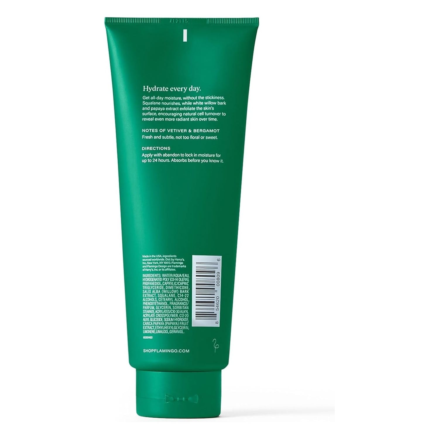 Flamingo Daily Moisturizing Lotion – 296ml | Lightweight Hydration & Gentle Exfoliation