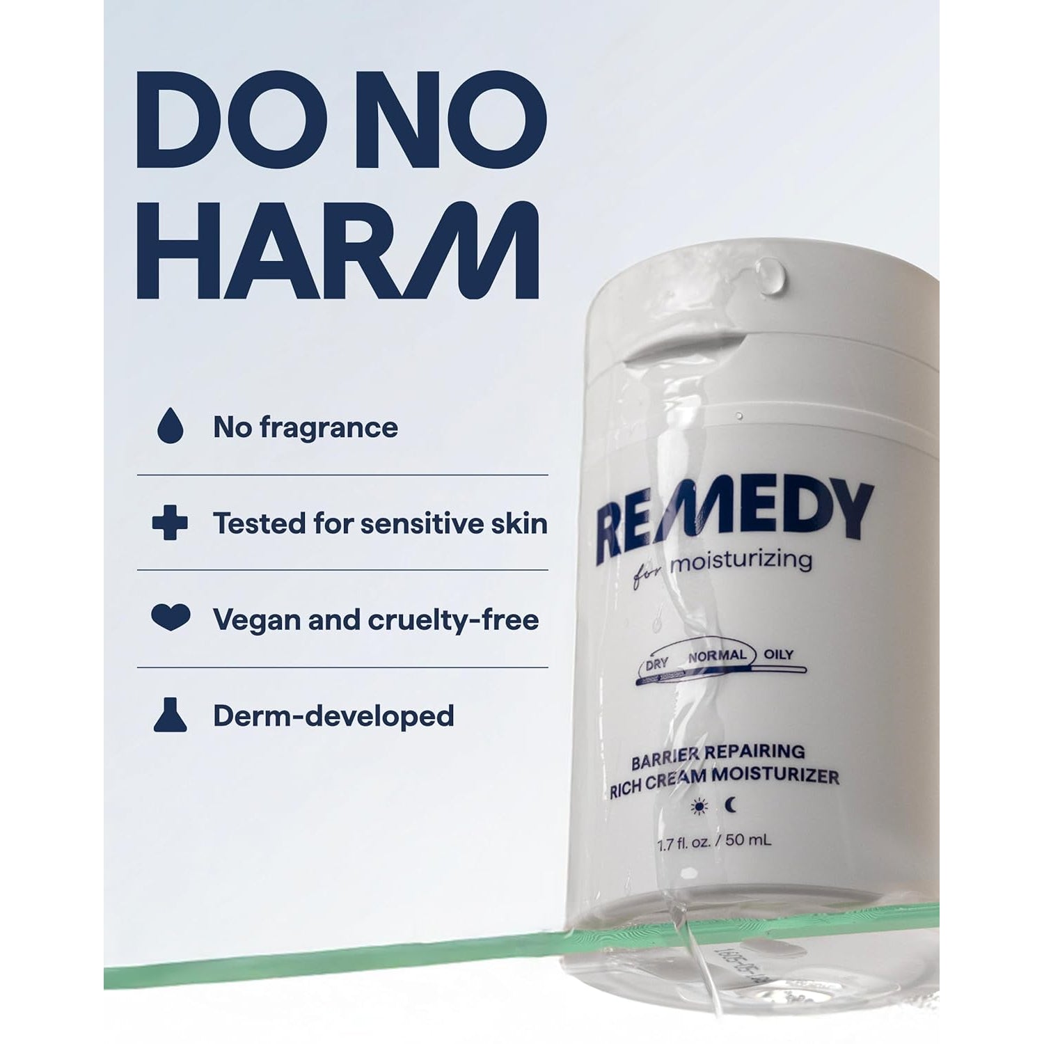 Remedy Rich Barrier Repairing Cream Face Moisturizer - 50ml