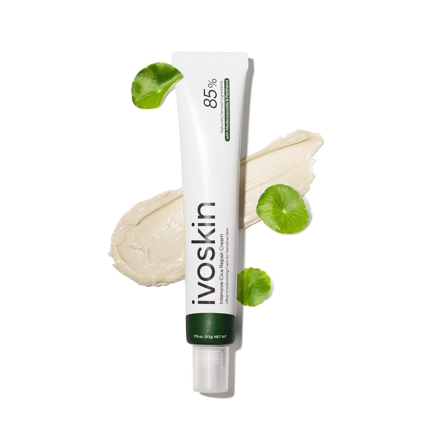 IVOSKIN Intensive Cica Repair Cream – 50g | Soothing Barrier Cream for Redness, Sensitivity & Acne Recovery