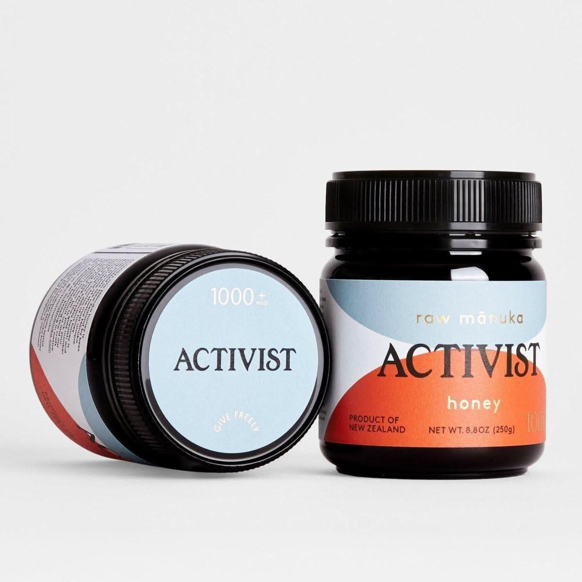 Activist Mānuka Raw Manuka Honey 1000+ MGO - 250g - Glam Global UKActivist Mānuka