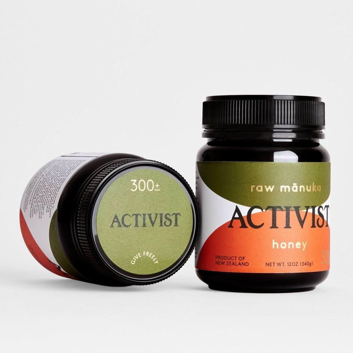 Activist Mānuka Raw Manuka Honey 300+ MGO - 340g - Glam Global UKActivist Mānuka