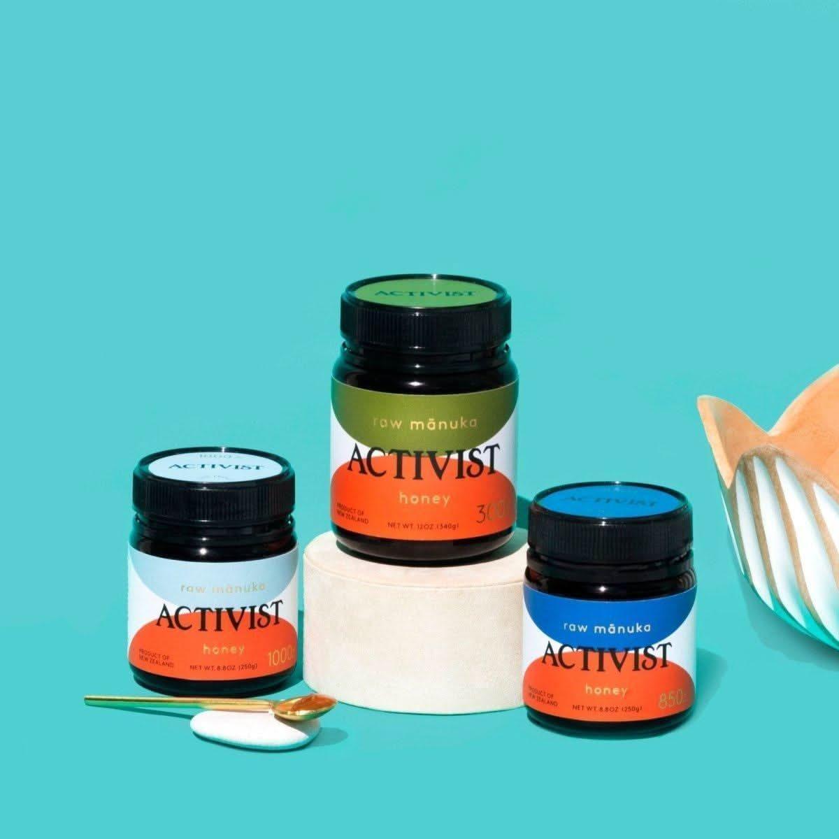 Activist Mānuka Raw Manuka Honey 300+ MGO - 340g - Glam Global UKActivist Mānuka