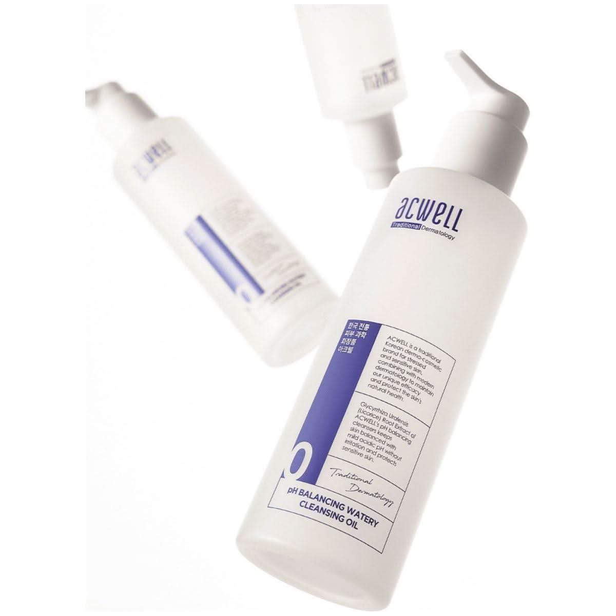 Acwell pH Balancing Watery Cleansing Oil - 200ml - Glam Global UKACWELL