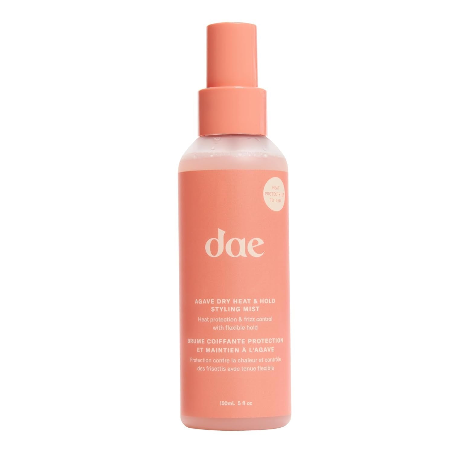 DAE Agave Dry Heat Protection Spray - Protects, Controls Frizz, Light Hold (5 Oz.)
