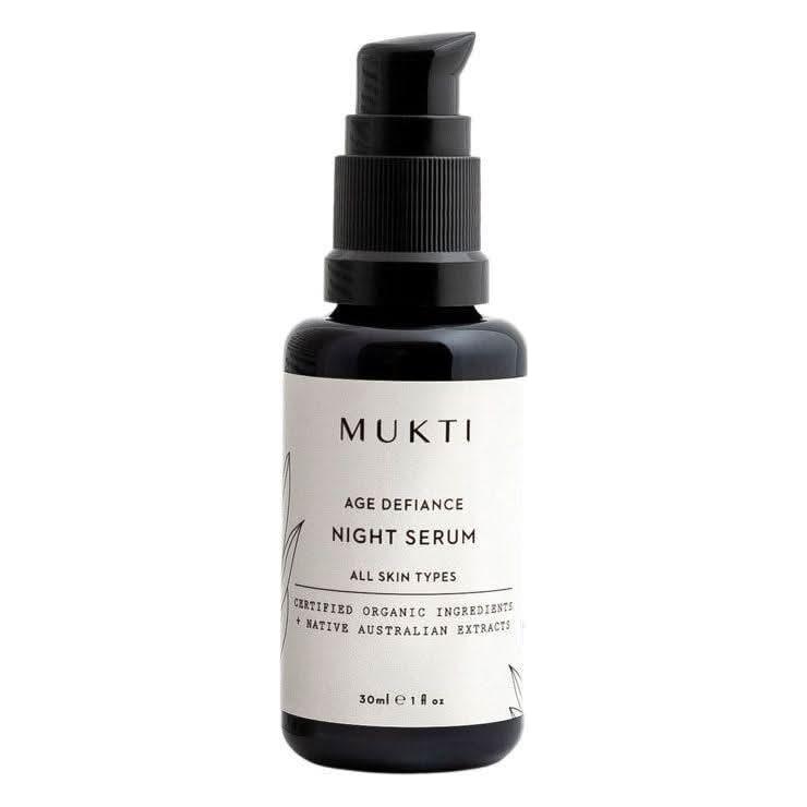 Mukti Organics Age Defiance Night Serum - 30ml - Glam Global UKMukti Organics