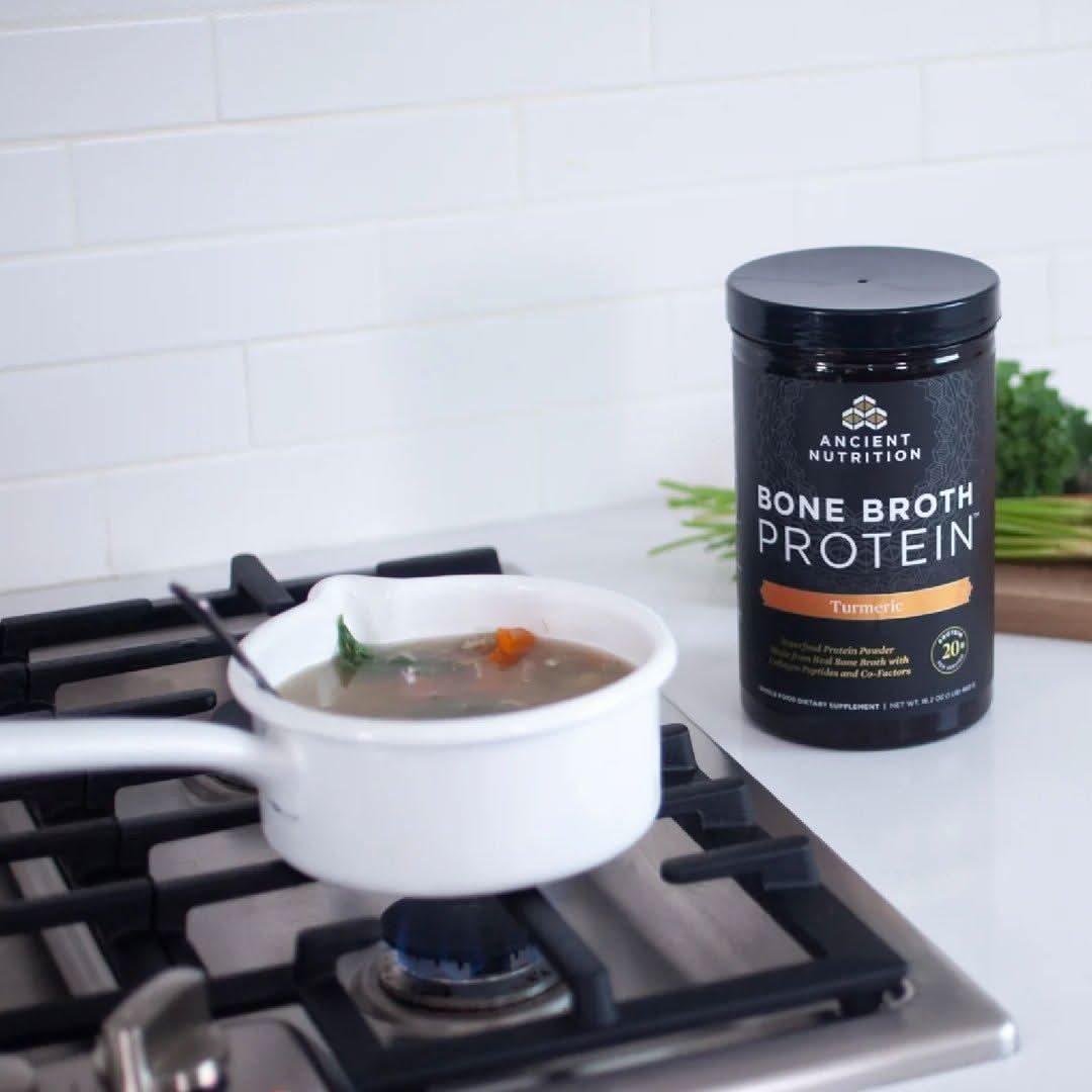Ancient Nutrition Bone Broth Protein - Turmeric - 460g - Glam Global UKAncient Nutrition