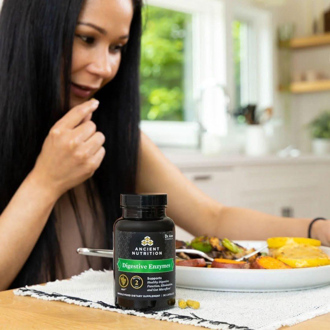 Ancient Nutrition Digestive Enzymes - 90 capsules - Glam Global UKAncient Nutrition