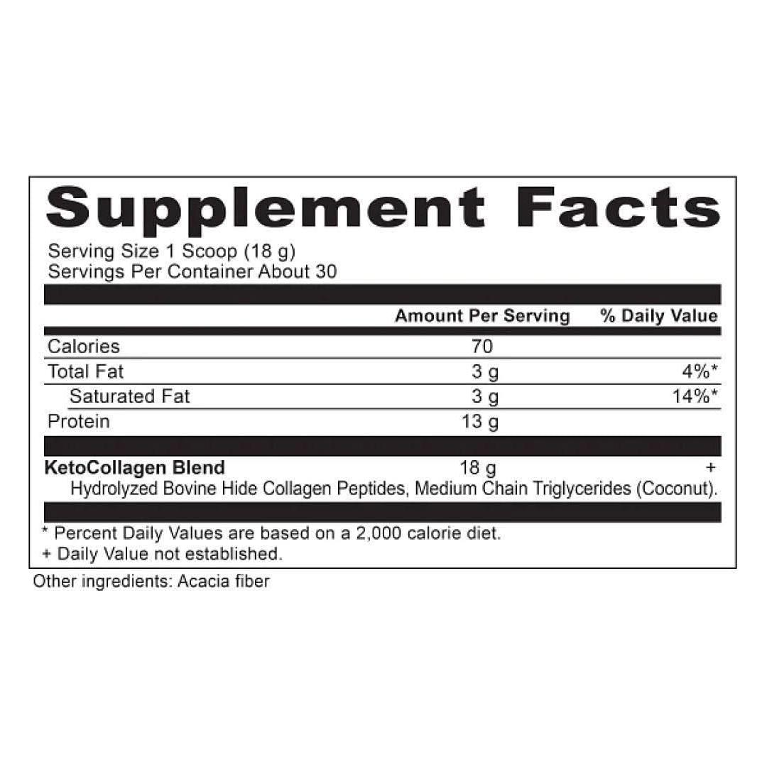 Ancient Nutrition Keto Collagen Protein (30 Servings) - Glam Global UKAncient Nutrition