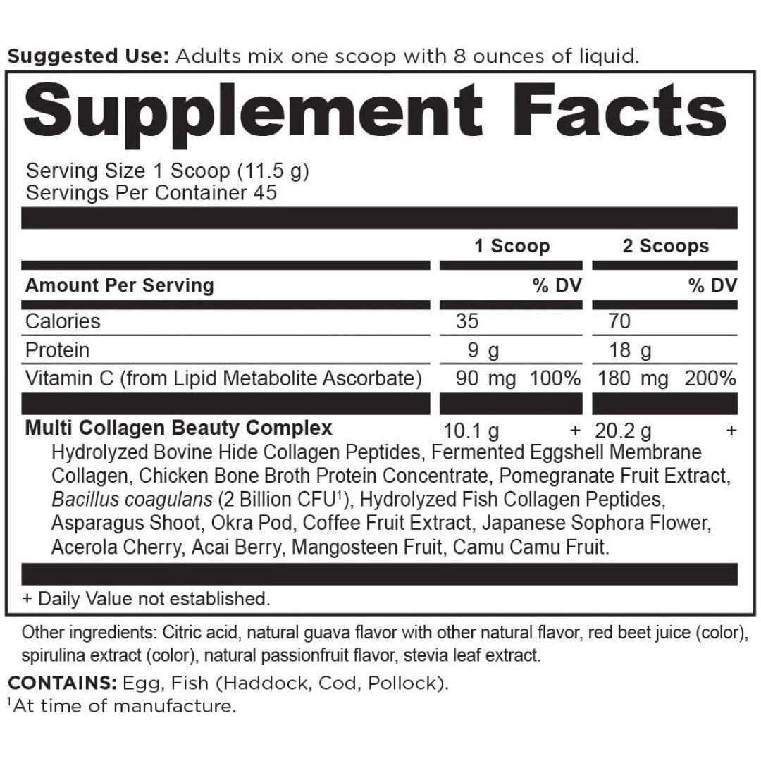 Ancient Nutrition Multi Collagen Protein Beauty Within - 517g - Glam Global UKAncient Nutrition