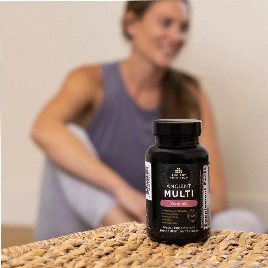 Ancient Nutrition Women's 21 Vitamins and Minerals (90 Capsules) - Glam Global UKAncient Nutrition