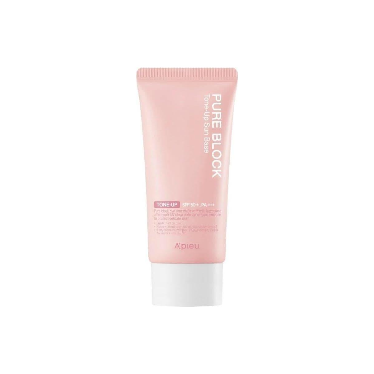 A'pieu Pure Block Tone - Up Sun Base SPF50+/PA+++ 50ml - Glam Global UKA'pieu