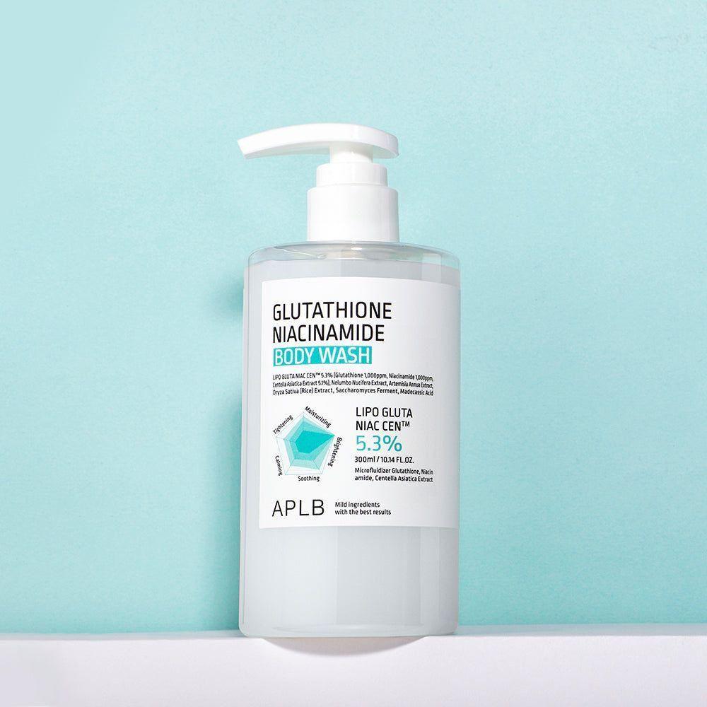 APLB Glutathione Niacinamide Body Wash 300ml - Glam Global UKAPLB